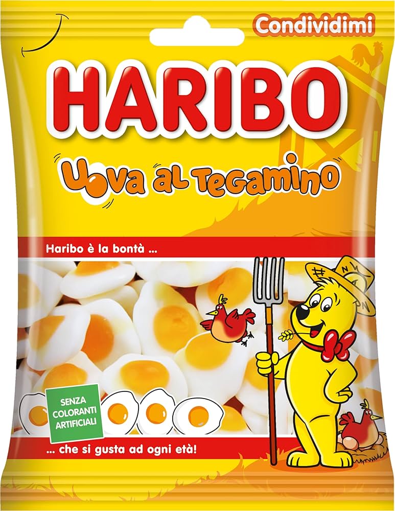 Haribo Uova Al Tegamino 90gx30 (0,85 + Iva)