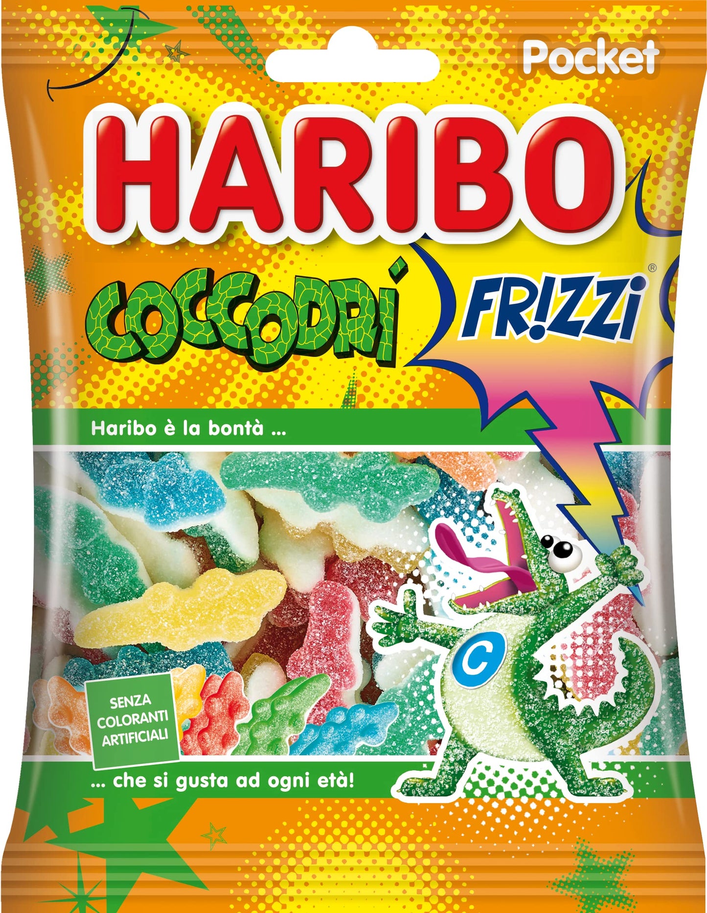 Haribo Coccodri' Frizzi 90gx30 (0,85 + Iva)