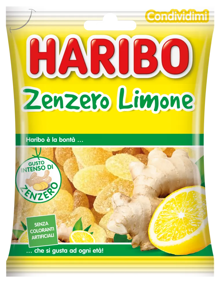 Haribo Zenzero-Limone 100gx30 (0,85 + Iva)