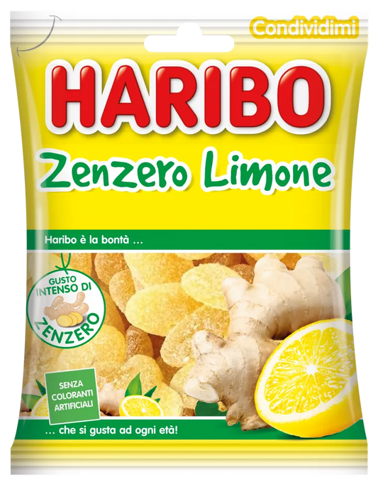 Haribo Zenzero-Limone 100gx30 (0,85 + Iva)