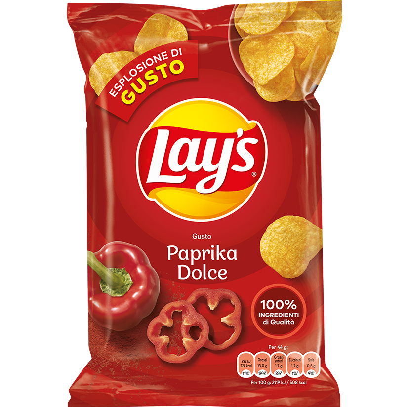Lay's Paprika Dolce 44gx20    (0,62 + Iva)