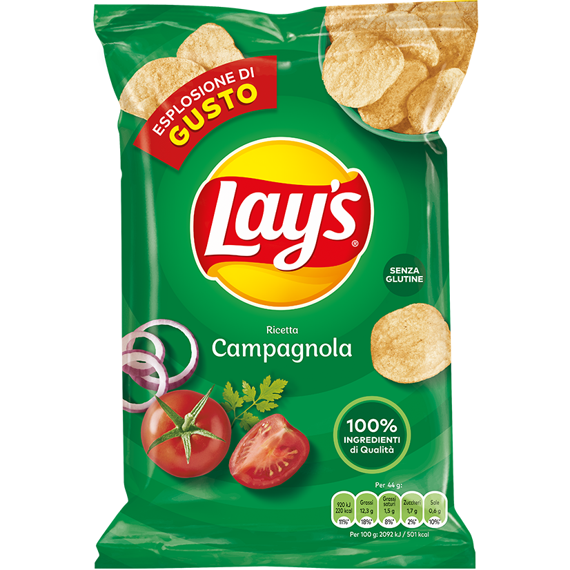 Lay's Ricetta Campagnola 44gx20  (0,62 + Iva)
