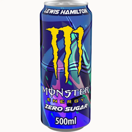 Monster Energy Lewis Hamilton Zero Sugar 0,5x24  (1,10 + Iva)