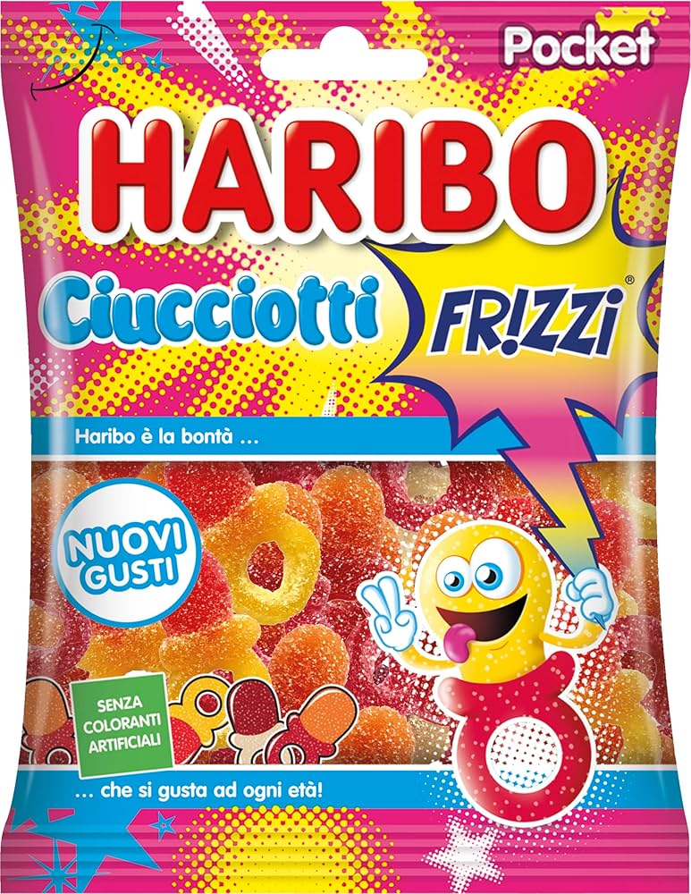 Haribo Ciucciotti Frizzi 100gx30 (0,85 + Iva)